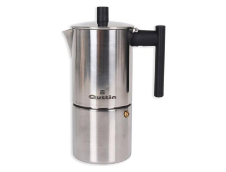 Cafetera Quttin Tower de inducción para 4 tazas