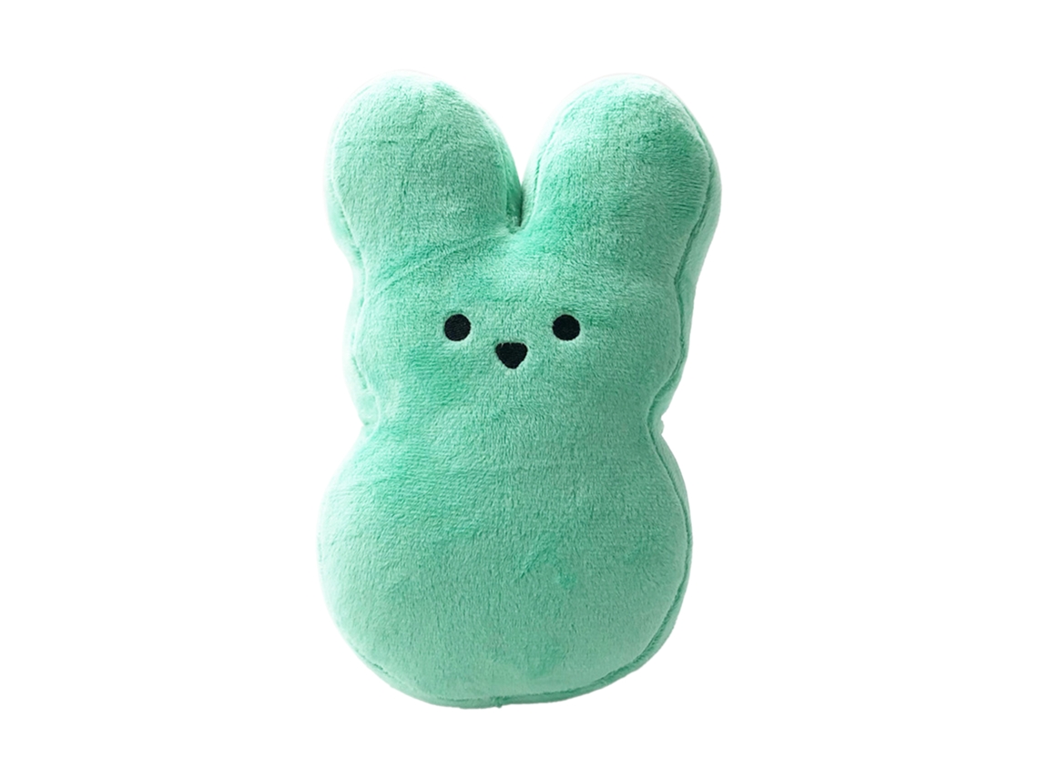 Peluche De Conejito De Pascua Peeps, Adorno De Dibujos Animados (verde)