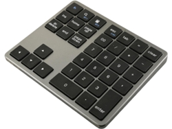 Teclado Con Cable | 35 Teclas Numéricas Pequeñas – Teclado De Ordenador De Funcionamiento Silencioso