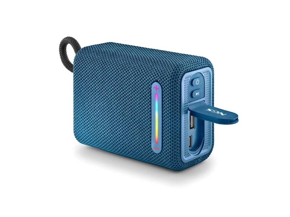 Altavoz Con Bluetooth NGS Roller Furia 1/ 15W/ 2.0/ Azul