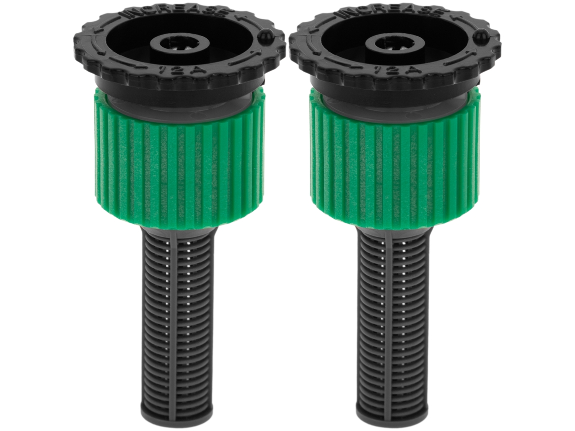 Pack De 2 Boquillas Regulables De 0 A 360 Grados Con Alcance De 3,5 A 4 M PRIMEMATIK.COM