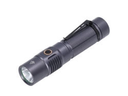 Linterna mini USB recargable superbrillante para camping, senderismo y emergencias - Negra - Yunzii