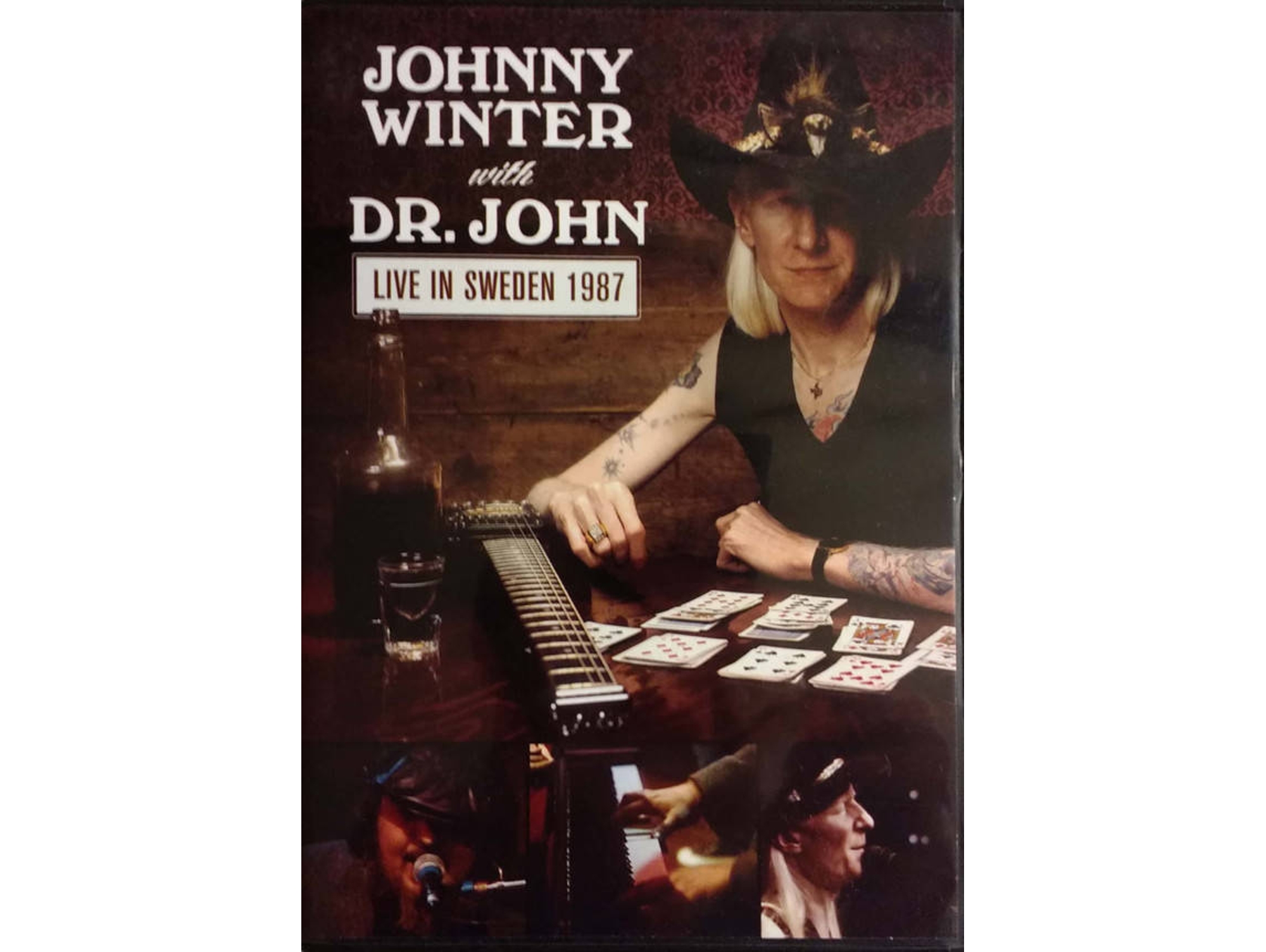 DVD Johnny Winter With Dr. John - Live In Sweden 1987