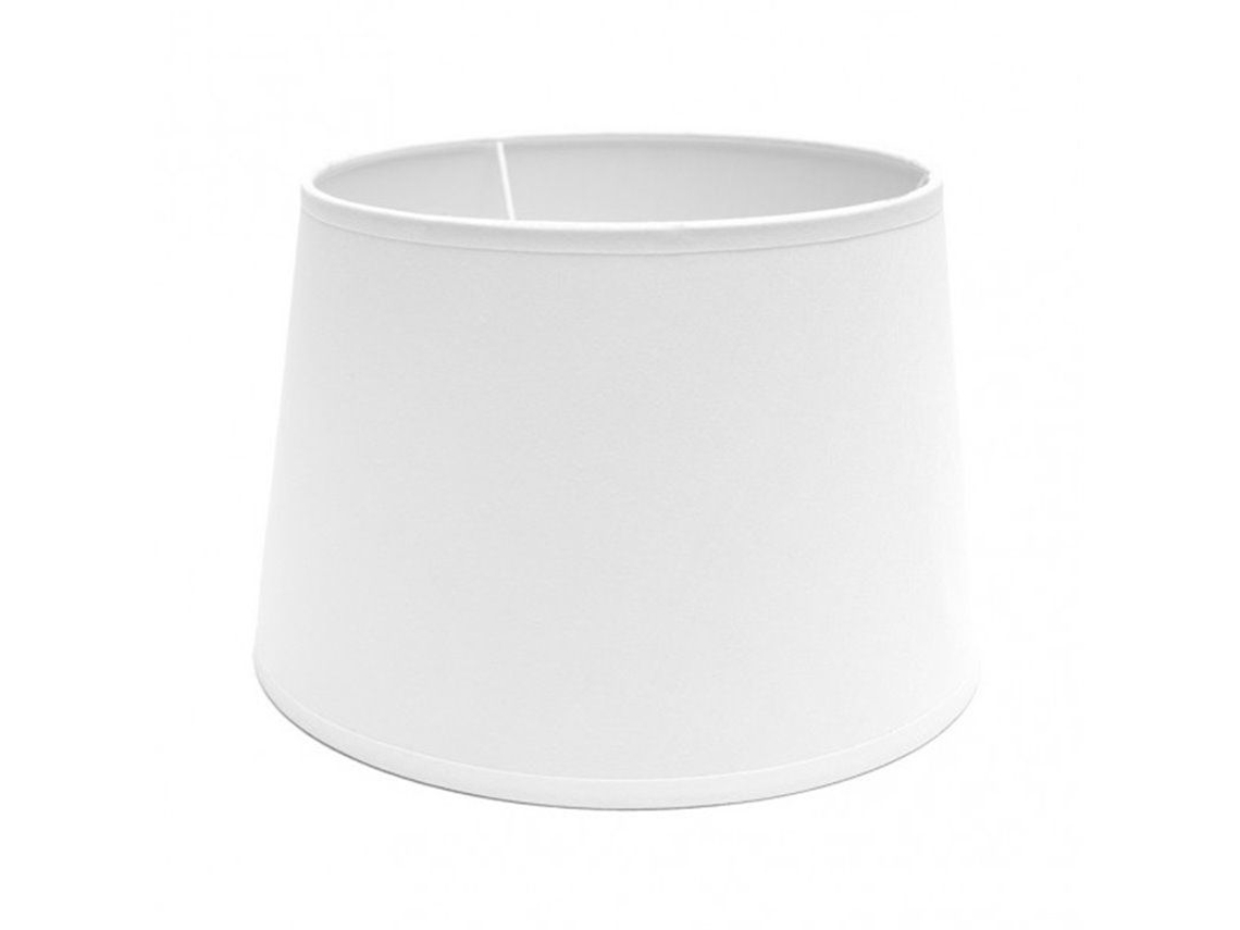 FAB 157314001 Pantalla Clara E27 Blanca 40dx30dx26h Conica Abierta