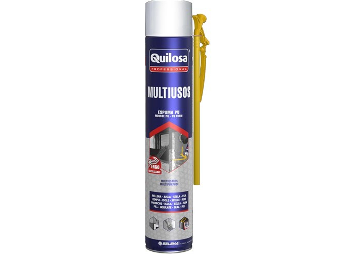 Espuma de poliuretano Orbafoam con cánula 750 ml Quilosa