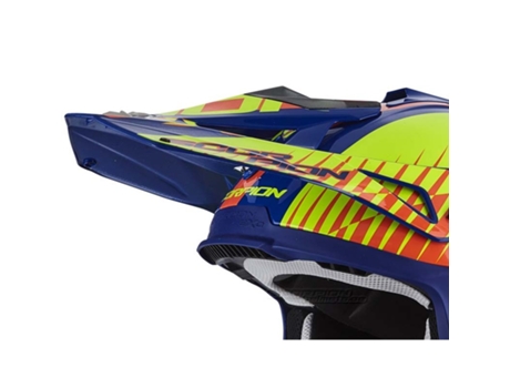 Visera para casco de moto Scorpion VX-15 Evo Air Peak Sin
