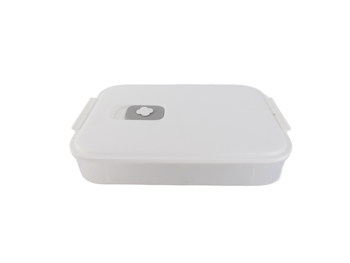 Caja De Almacenamiento Para Dumplings Y Wontons Con Tapa, Apta Para Refrigerador Y Congelador.
