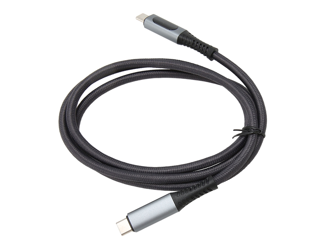 Cable Usb-c A Usb, Transferencia De Datos De 10 Gbps Con Todas Las Funciones, Pd 100w, 8k 60hz, Usb 3.2 Con Pantalla Digital.