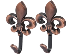 Gancho Individual De Metal Con Forma De Flor Para Colgar En La Pared