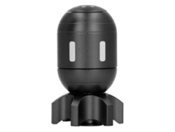 Giroscopio De Dedo De Aleación De Aluminio Que Reduce La Ansiedad. Juguete Portátil Negro.