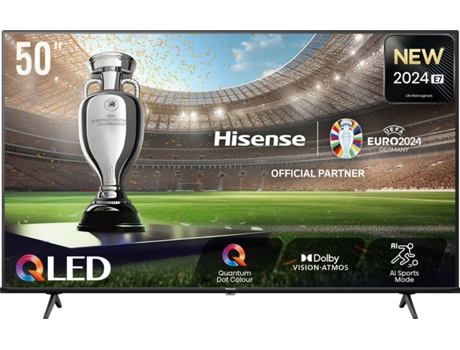 TV HISENSE 50E7NQ D.VISION+ATMO (QLED - 50'' - 127 cm - 4K Ultra HD - Smart TV)