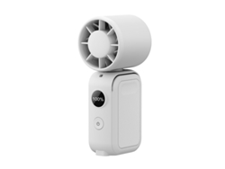 Ventilador Portátil 350° Giratorio Y Plegable, Magnético (rosa) Czhhmart