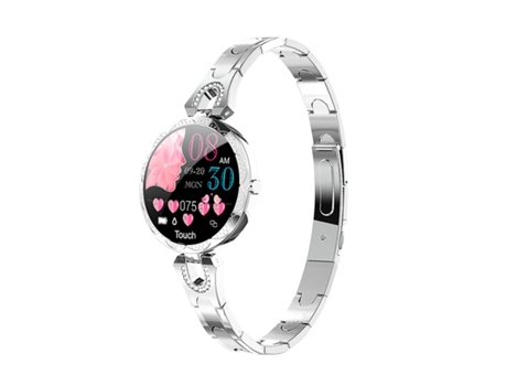 Smartwatch Ak15 Prateado