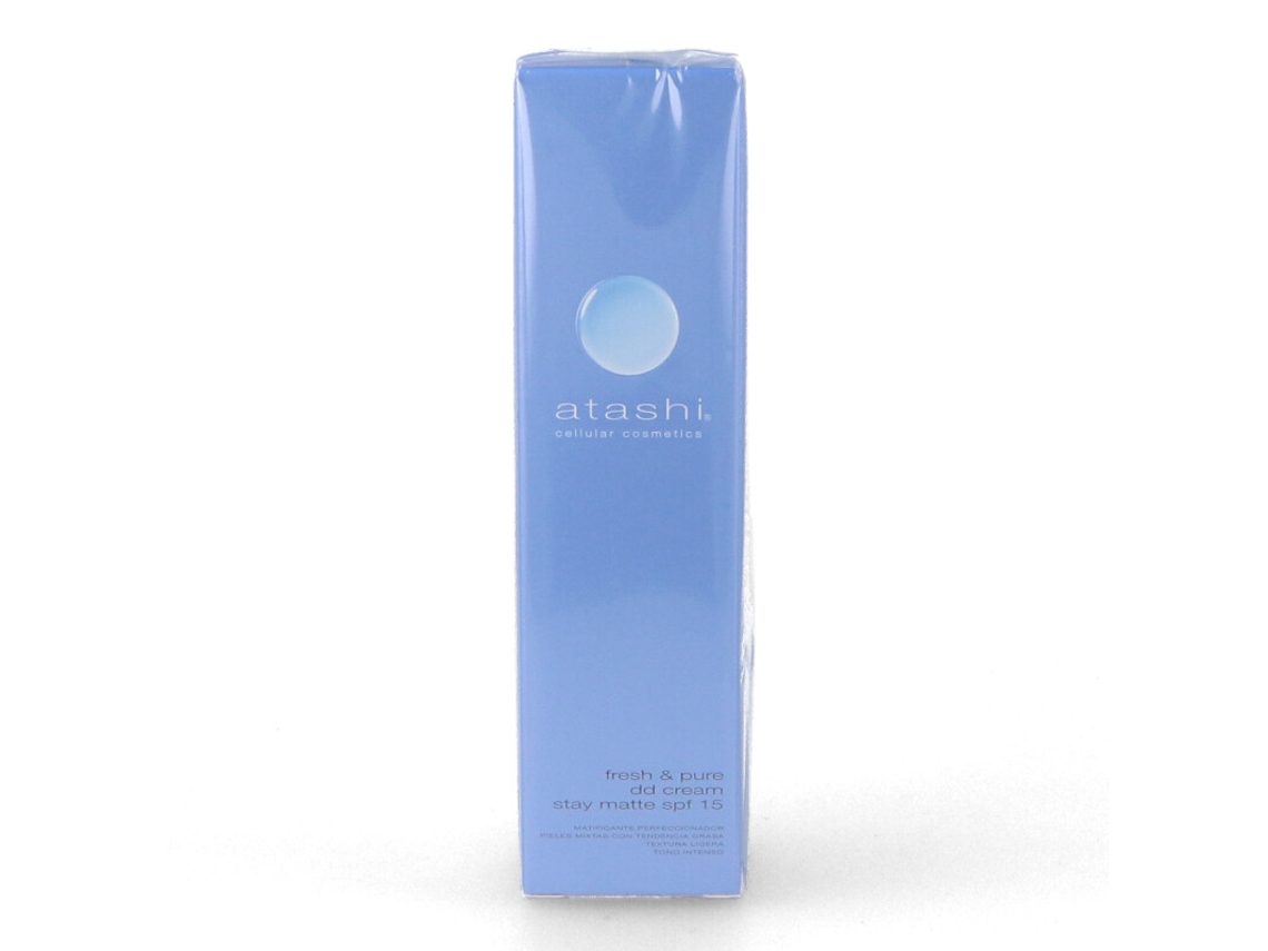 Crema Facial ATASHI Fresh & Pure Dd Cream Stay Matte Tono Intenso (40 ml)