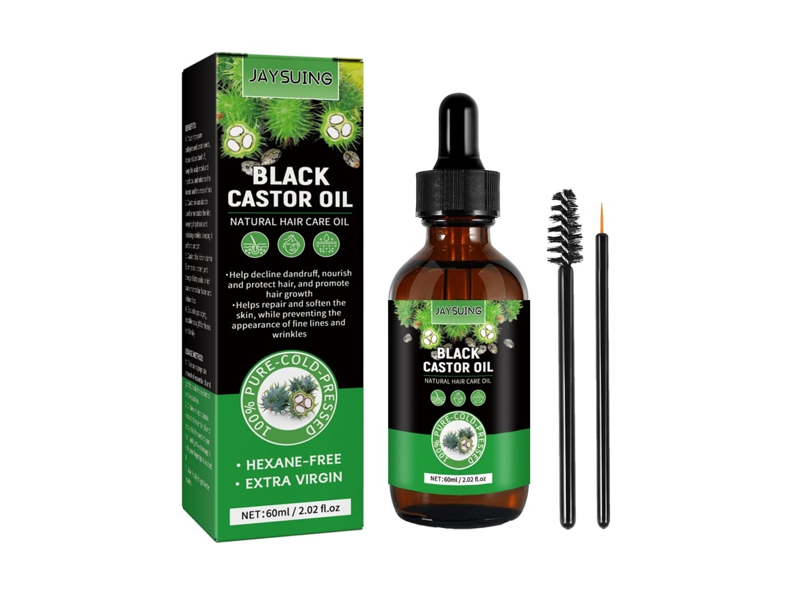 Acondicionador para el cabello con aceite de ricino natural nutritivo