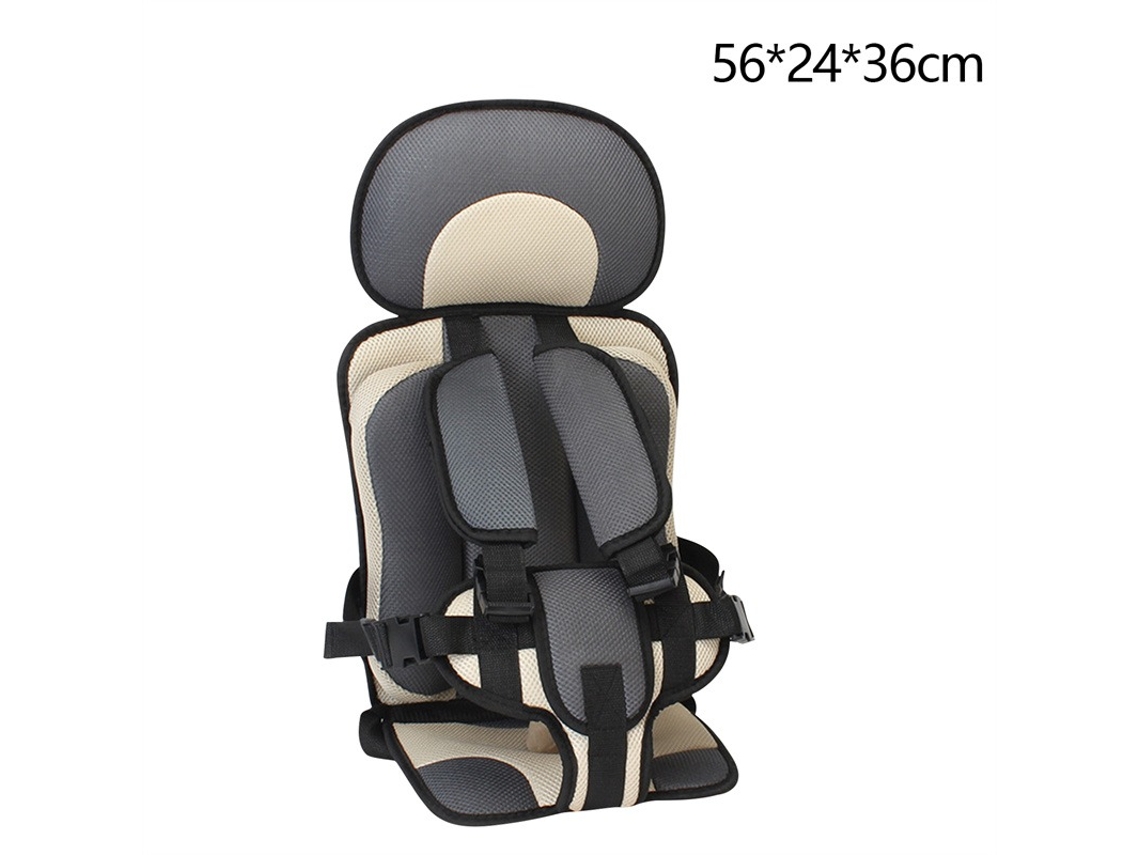Asiento EIFSON para coche ajustable para la seguridad del bebé (beige-gris)