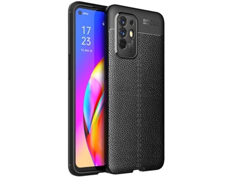 Carcasa Oppo A94 5G PHONESHIELD Rugged Leather Negro