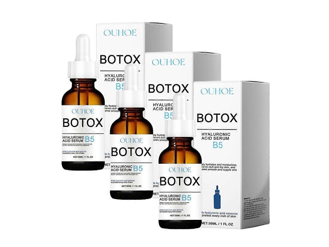 Sérum De Ácido Hialurônico Com Vitamina B5, Anti-idade, Hidratação Intensa Para Pele Seca, Suaviza E Repõe Volume