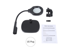 Lámpara LED con amplificador para amplificación e iluminación