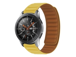Correa magnética de silicona para Huawei Watch GT 3 de 46 mm (roja)