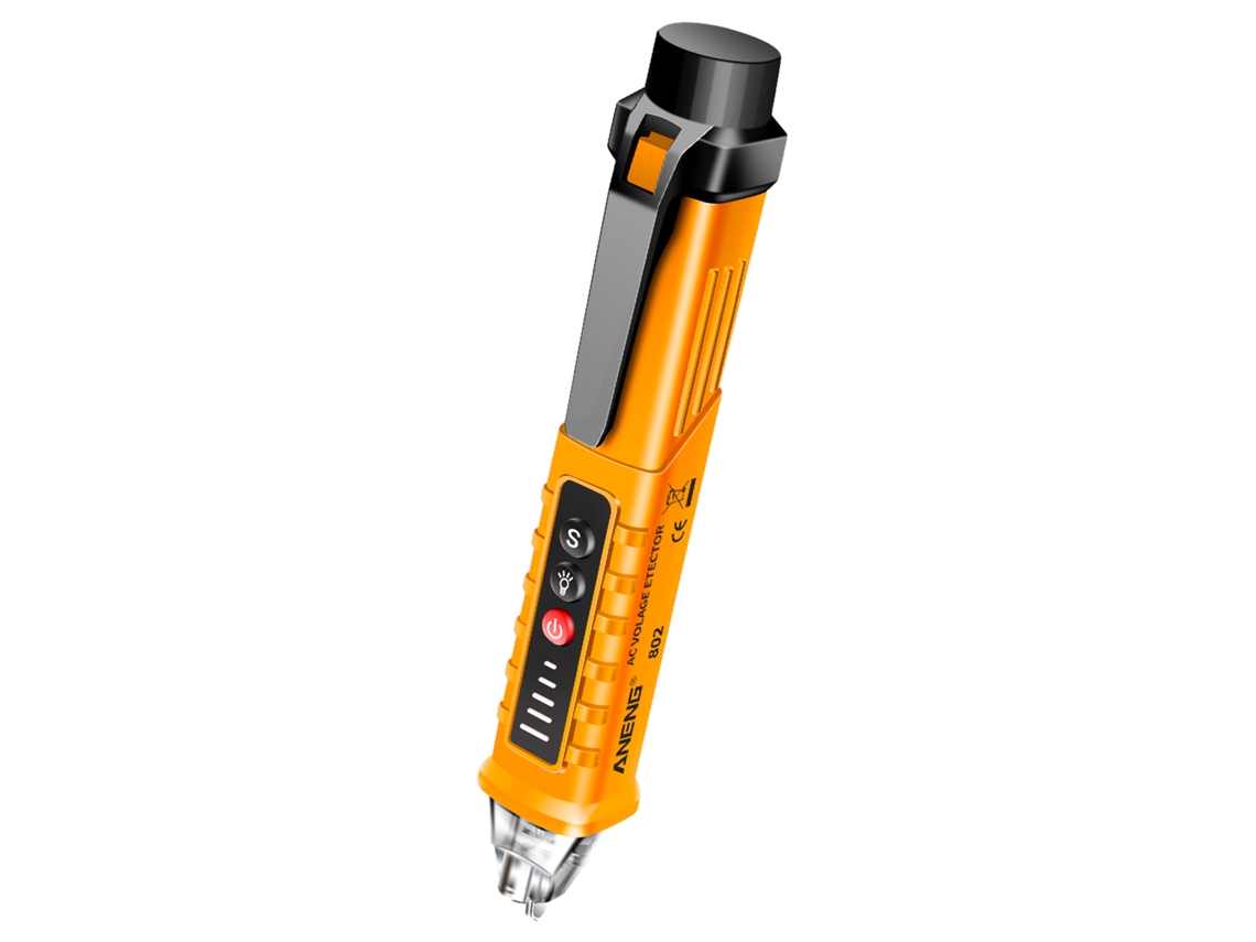 Aneng Vd802 Probador De Voltaje De Ca Sin Contacto De 12v-1000v Con Led Y Linterna