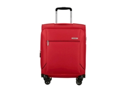 Maleta de cabina Samsonite de 55 cm, 4 ruedas, base expandible, color rojo Breeze