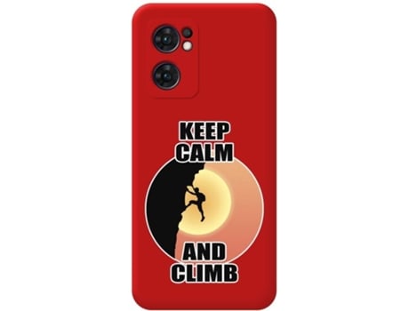Carcasa para Oppo Find X5 Lite 5G TUMUNDOSMARTPHONE Silicona Líquida Dibujos Rojo