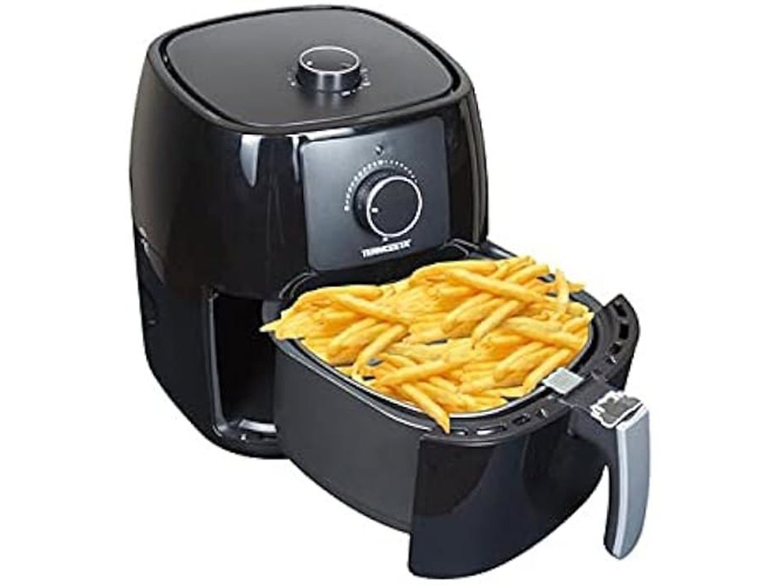 Freidora de Aire Therze 3 5 L 1400 W Temperatura Variable Temporizador Negro TERMOZETA