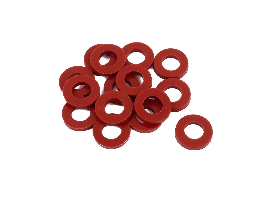 15 Piezas De Juntas Tóricas De Silicona Rojas De 19 Mm X 10 3 Para Mangueras De Tuberías (0e92471...