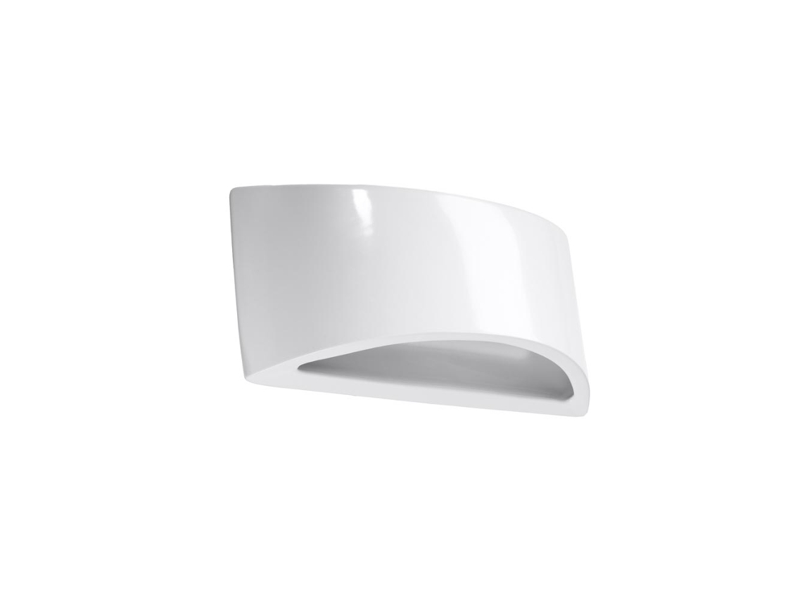 Sollux Sl.1024 Aplique Ring Blanco Con Interruptor