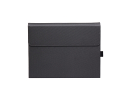 YUYSAN Funda de Cuero para Tableta Adecuada para Surface Go/2/3/4 (TPU Soft Cover) Patrón de Tela Negra