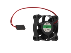 Ventilador de refrigeración para coche RC 1/10 1/12 1/8 Negro