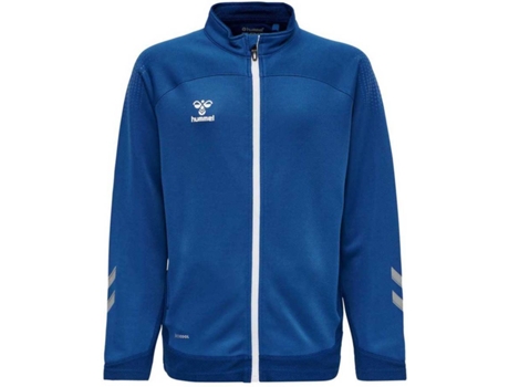 Abrigo para Hombre HUMMEL Lead Poly Azul para Fútbol (176 cm)