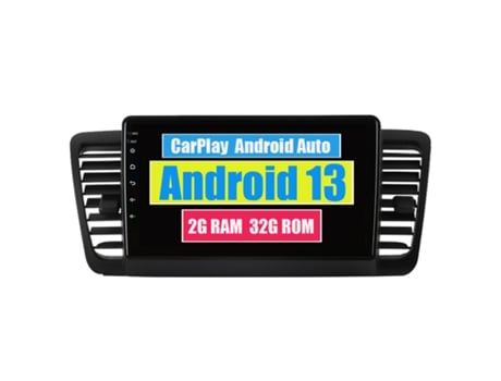 Autoradio Multimedia ROVERONE para Subaru Outback 3 Legacy 4 2003 - 2009 CarPlay Android Coche Radio Bluetooth Navegación
