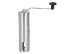 Molinillo De Café Manual Portátil De Acero Inoxidable Con Mango Ergonómico Para Uso Doméstico Y De Oficina.