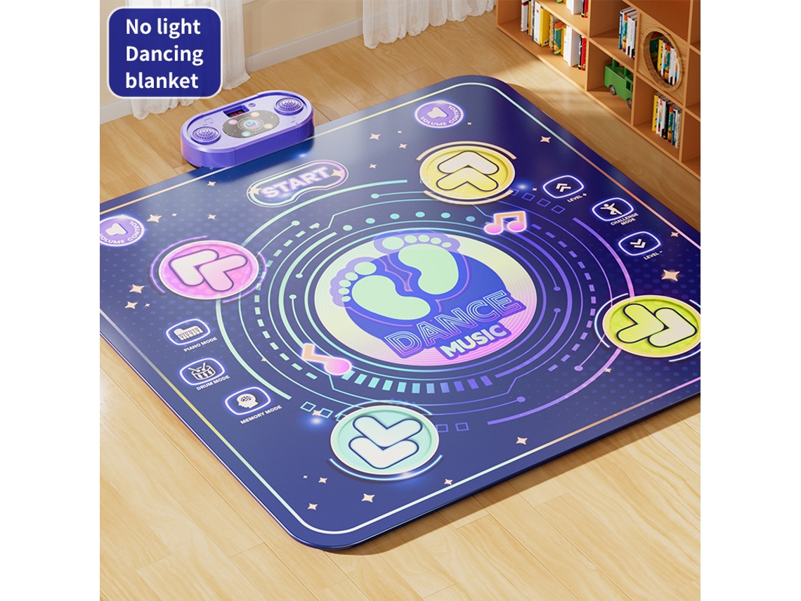 Tapete de baile electrónico musical inalámbrico para niños con Bluetooth MDUG (sin luces)