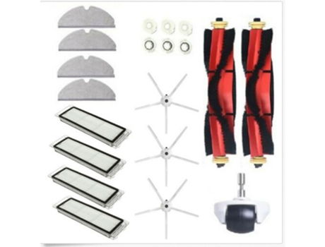 20 piezas de accesorios, piezas de repuesto para Xiaomi Roborock S5 max S6 Pure S6 maxV, piezas de repuesto para aspiradora, 2 cepillos principales...