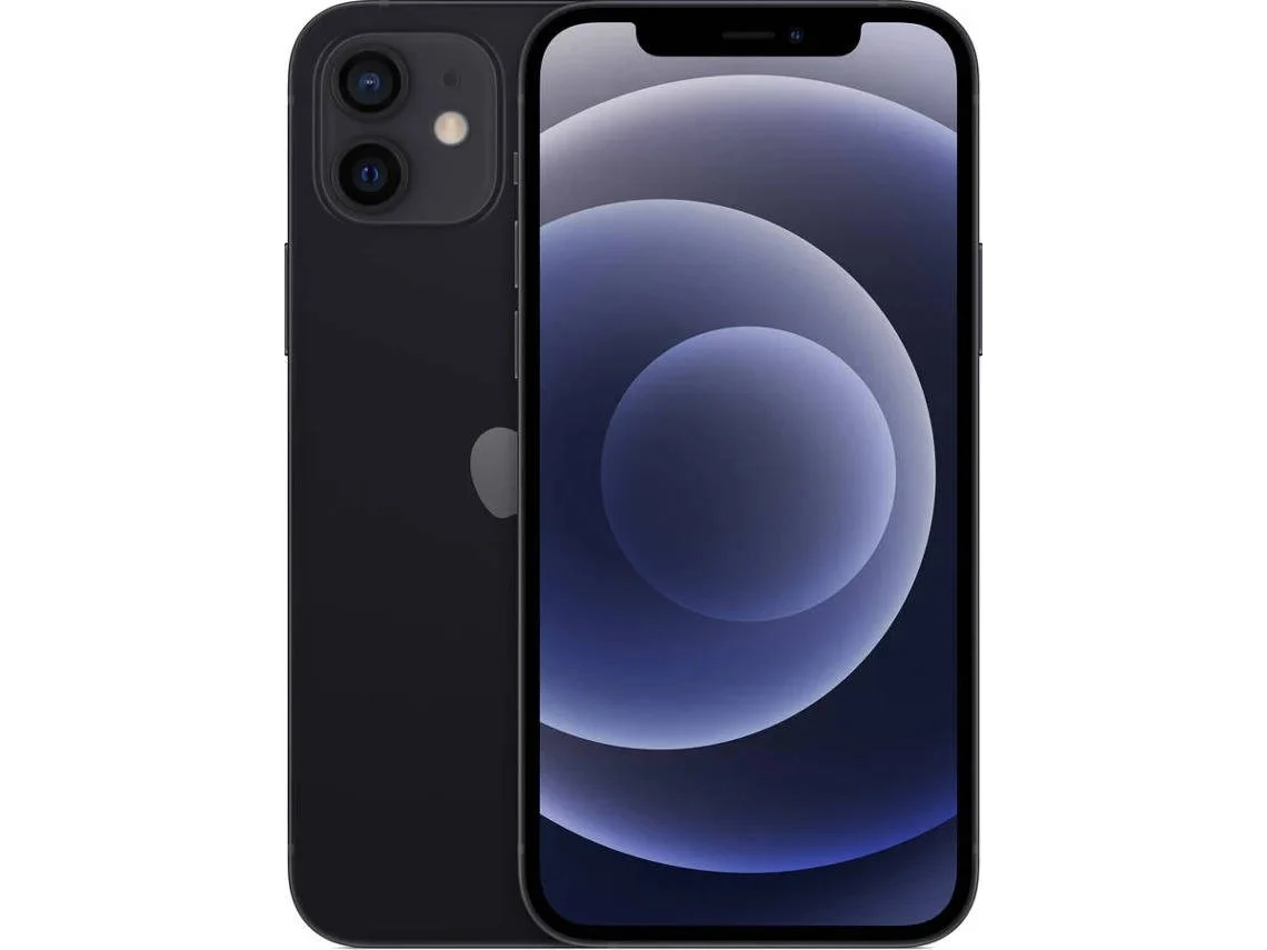 iPhone 12 APPLE (Reacondicionado Flippers Como Nuevo - 6.1'' - 128 GB - Negro)