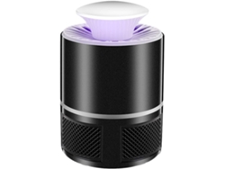 HYMNORA Trampa para insectos de interior, con luz ultravioleta de alta potencia y potente succión para una absorción eficaz de mosquitos, diseño seguro y no t