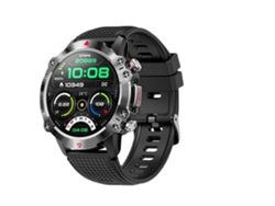 Los deportes Bluetooth de la pista del movimiento de los Gps del reloj elegante de los hombres miran la tarifa Smartwatch de la llamada para el IOS de Android