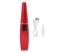 Rizador De Pestañas Con Calefacción, Carga Usb, Precalentamiento Rápido Y Peine Para Maquillaje.