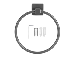 Toallero de pared de acero inoxidable para almacenamiento Worten