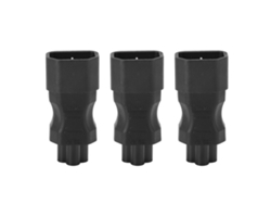 Adaptador De Energia Iec320 C14 Para C5 3pcs 250v 2500w Conector Conversor Plug Pvc 2.5a-10a