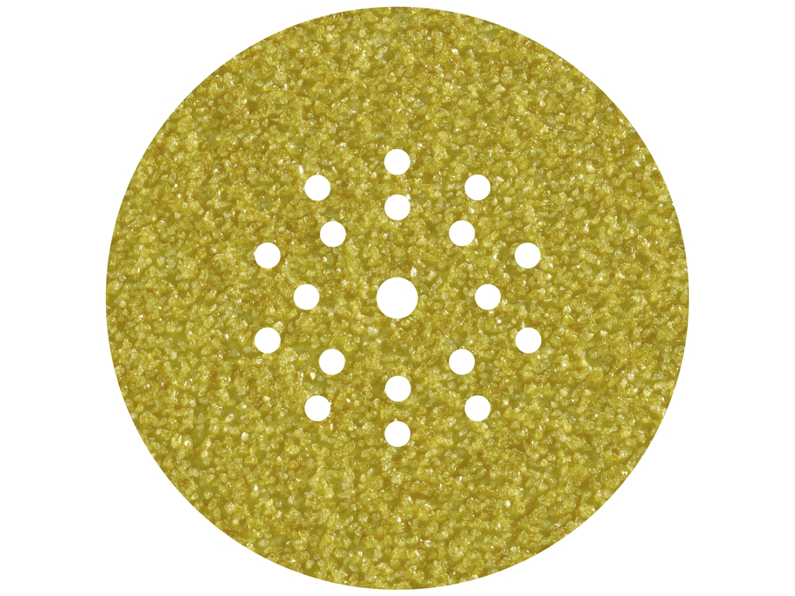 Wolfcraft 5632000 - 5 Discos Adhesivos De Lijar Grano Fino, Grano 60 Ø225 Mm
