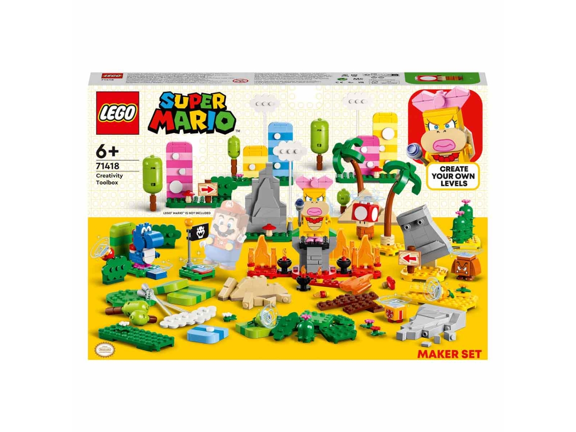 LEGO Super Mario Set de Creación: Caja de herramientas creativas 71418