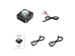 Receptor De Áudio Bt 5.1 Adaptador De Som Surround 3d Para Home Stereo Latência Baixa Rca 3.5mm