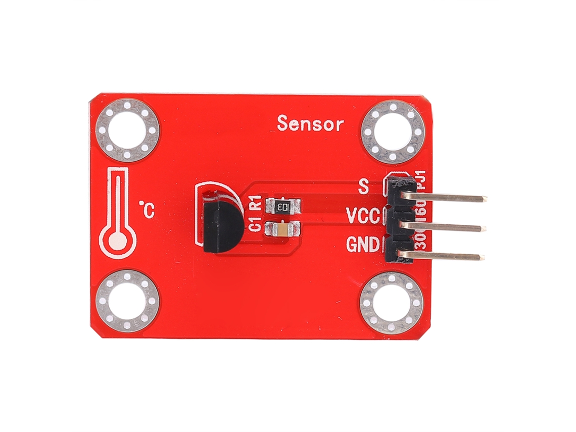 Módulo Sensor De Temperatura Con Rango -50℃ A +125℃ Para Raspberry Pi