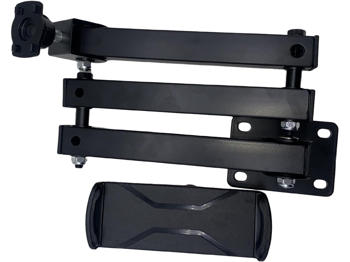 Soporte De Pared Para Tablets, Altura Y Ángulos Ajustables Para Pantallas De 4" A 13".