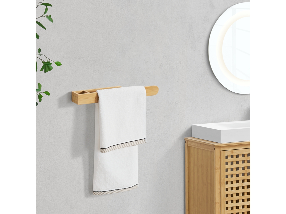 Otros Accesórios de Bañero [EN.CASA] (Beige - Bambú - 38 x 5 x 4 cm ncm)