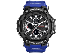 Reloj Deportivo SEMD G217-076 Dual Time Impermeable A prueba de golpes (Azul Oscuro)